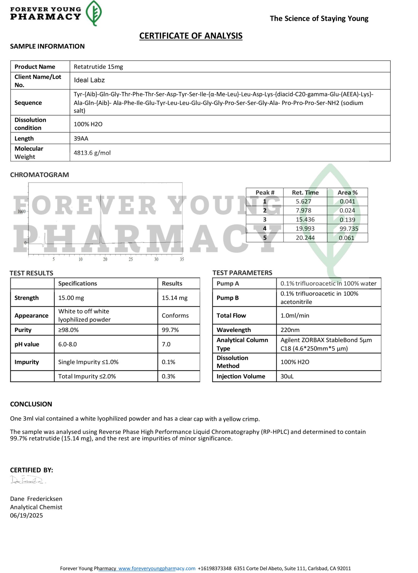 Retatrutide 15mg